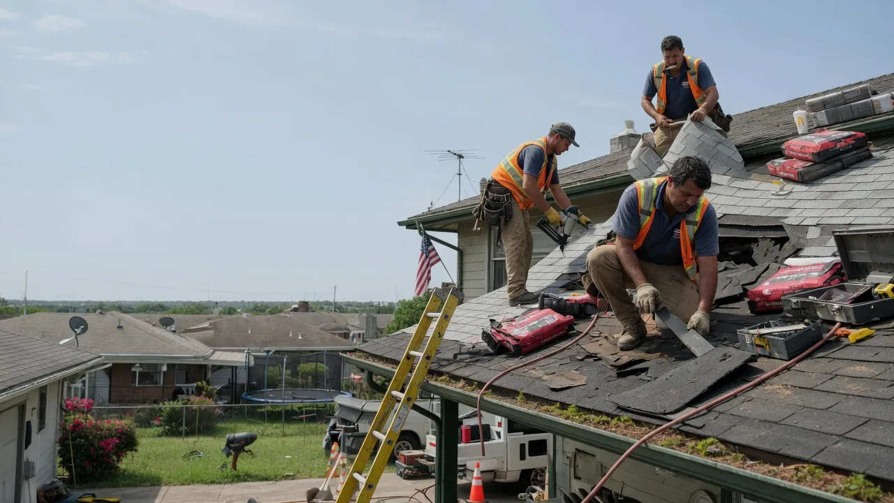Roof Repair in Theriot, LA near me
